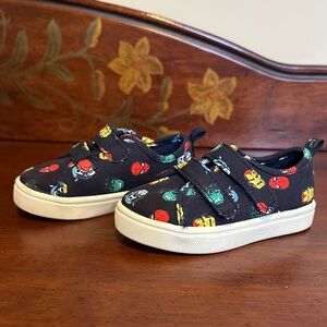 Kids' Patterned MARVEL Sneakers with Velcro Straps